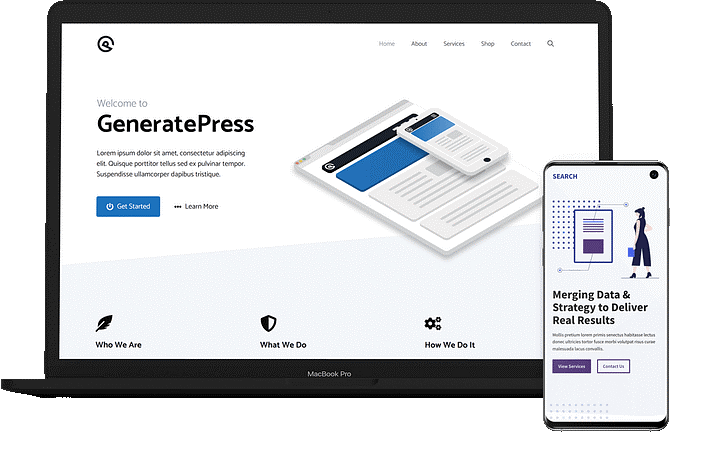 قالب GeneratePress